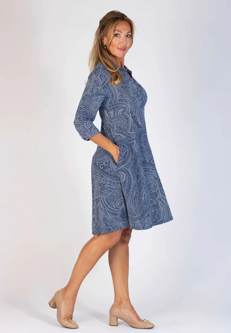 BILLIE - BLUE PAISLEY