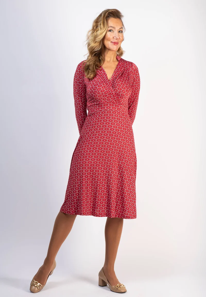 PAULINE - RED PRINT