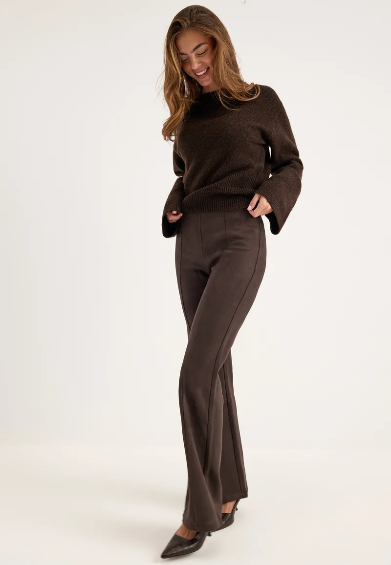 Onlabena Mw Faux Suede Flare Leggings