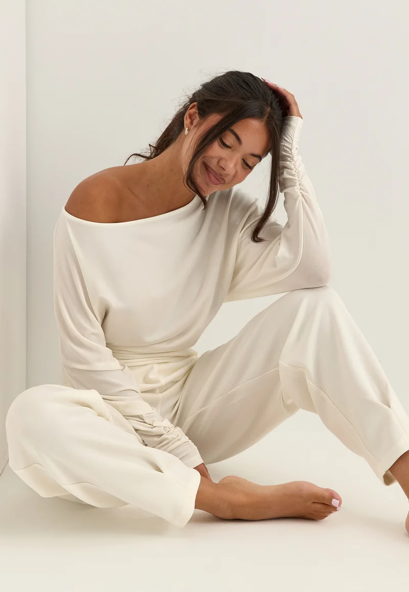 Modal Batwing LS Top