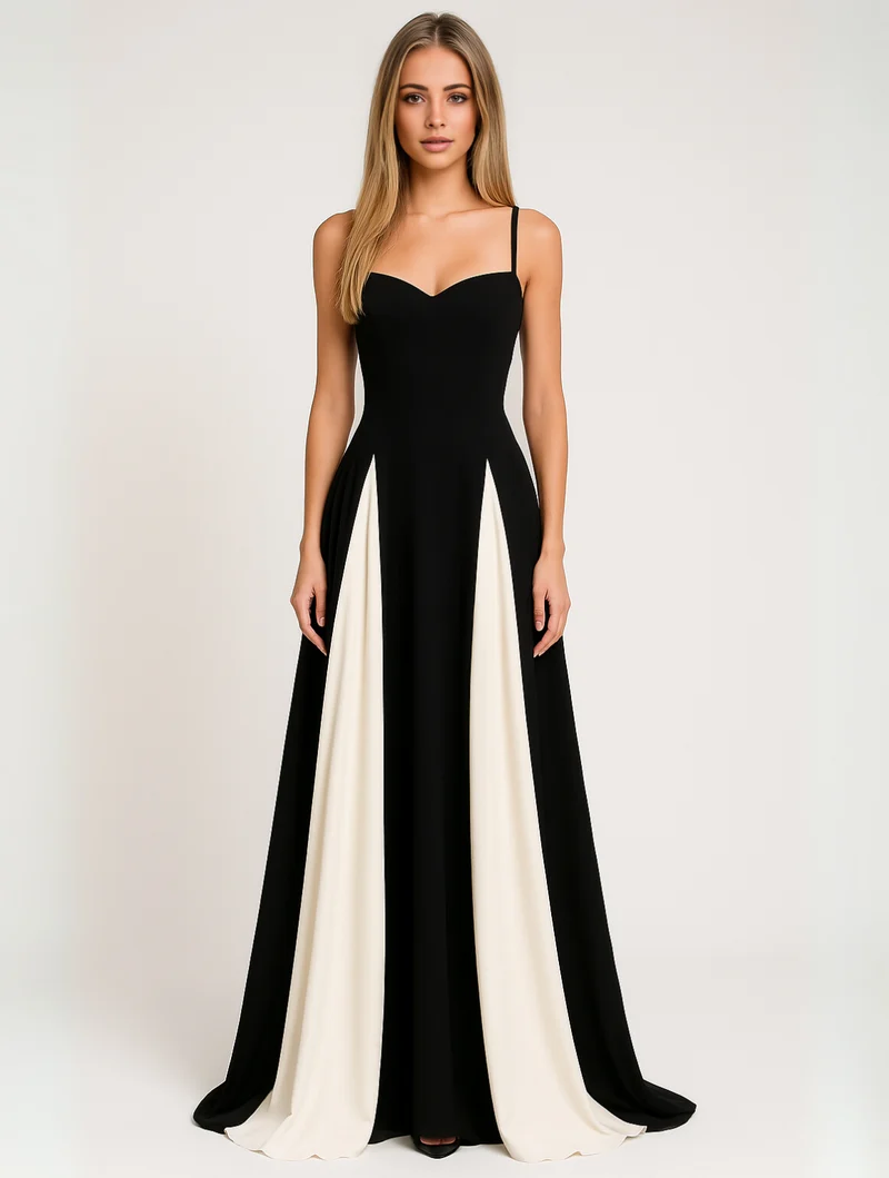 Grace | Kvinnor Bröllop Gäst Elegant Formell Maxi Klänning