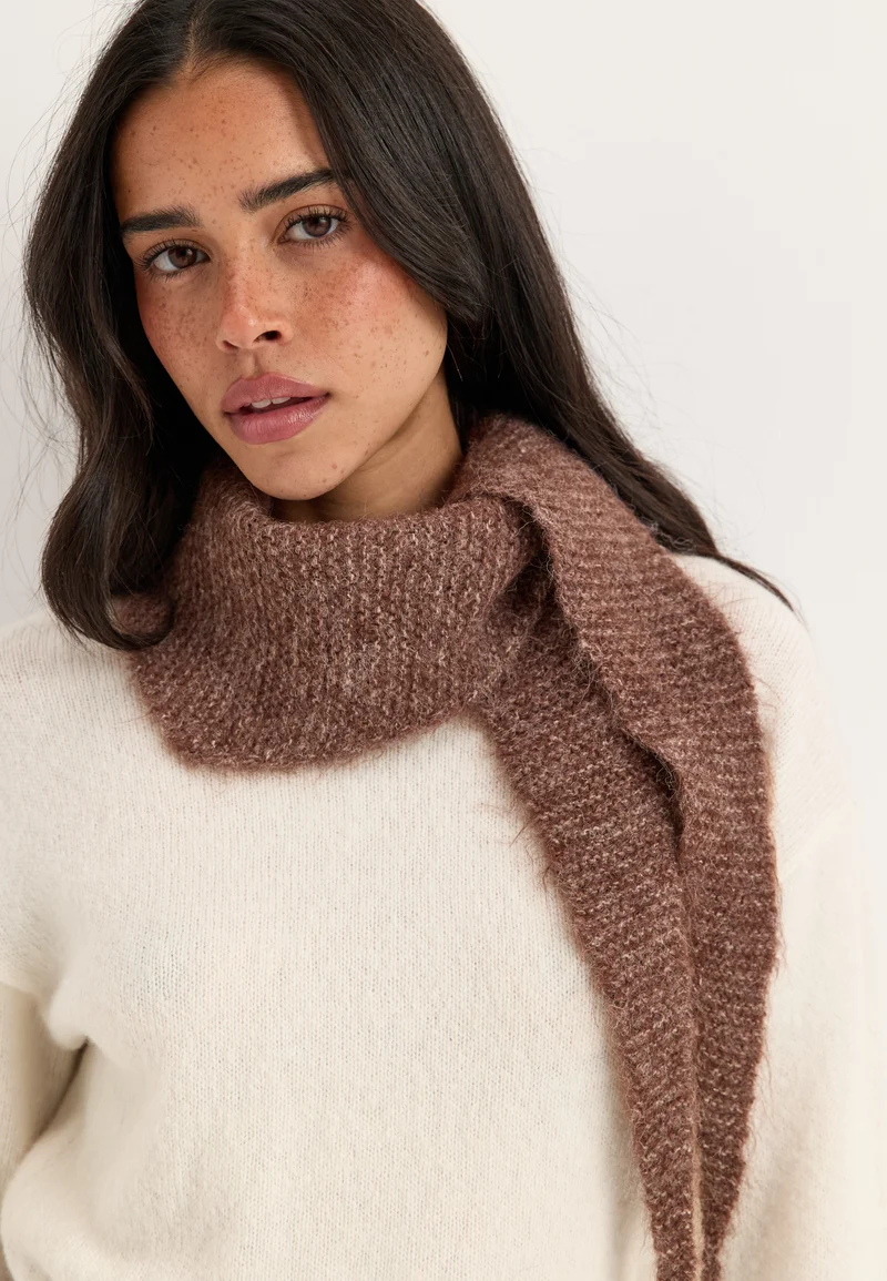 Knitted Mini Scarf