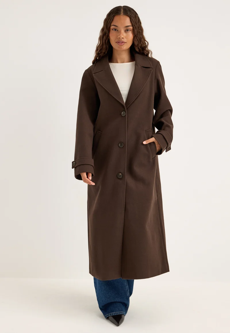 Vifemke L/S BUTTON LONG COAT
