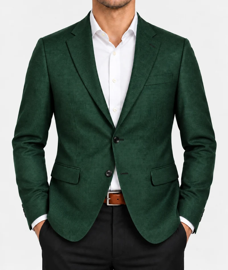 Kavaj Cavaliere Costner Classic grön