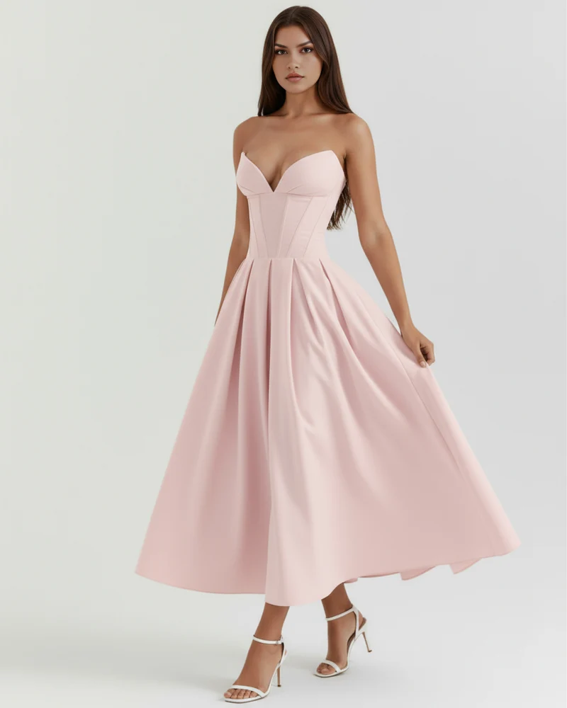 Sophia | Elegant Voluminös Klänning