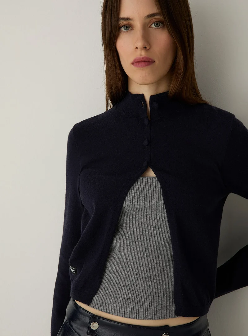 HALSEY NAVY CARDIGAN