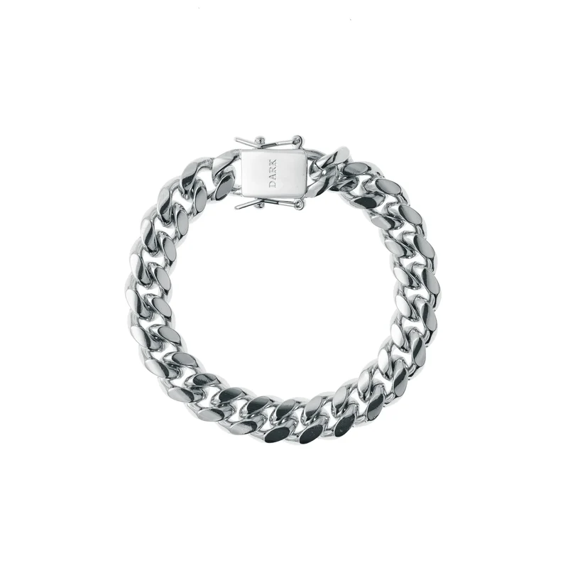 CUBAN CHAIN BRACELET SILVER