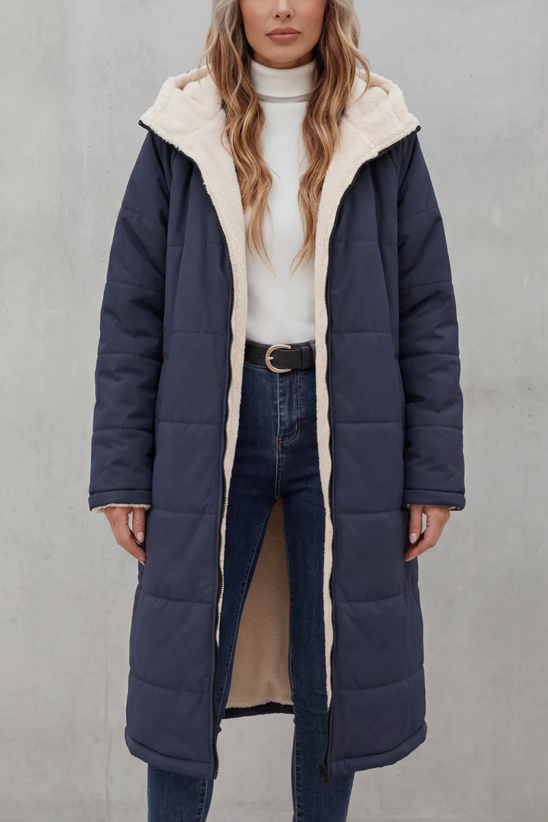 Women's Fleece Coat for Everyday Comfort – Delphine
