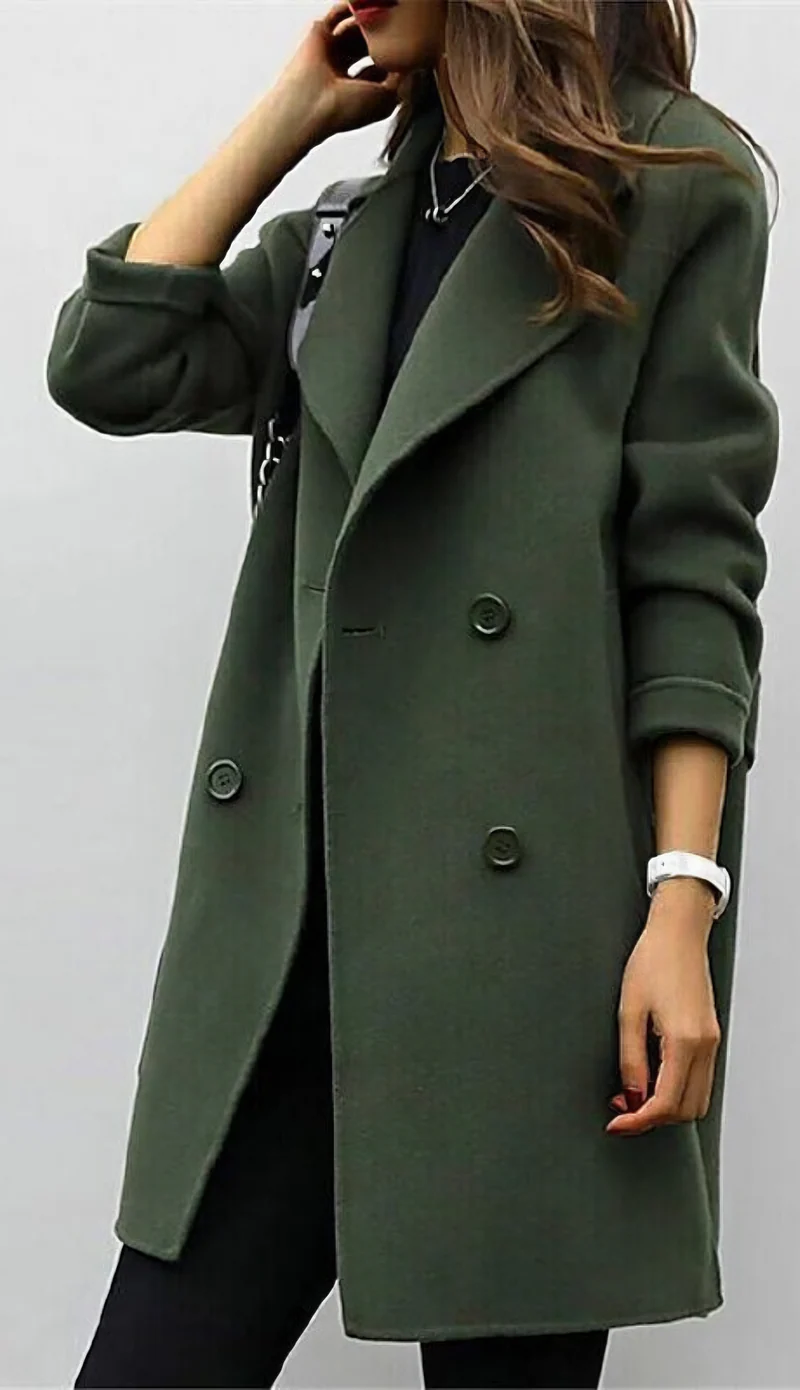 Celina - Lång Trenchcoat