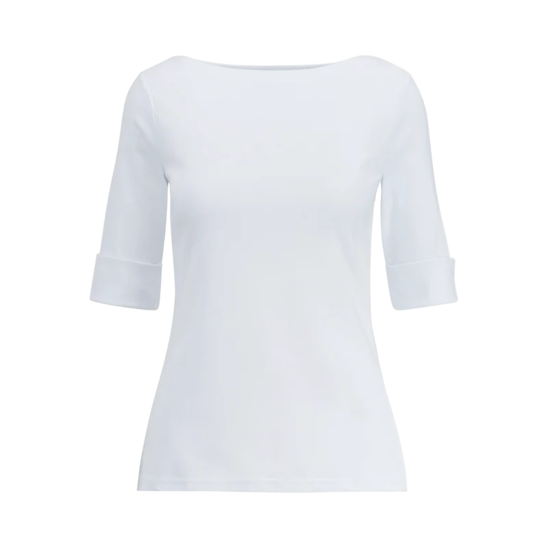 Judy Elbow Sleeve - White