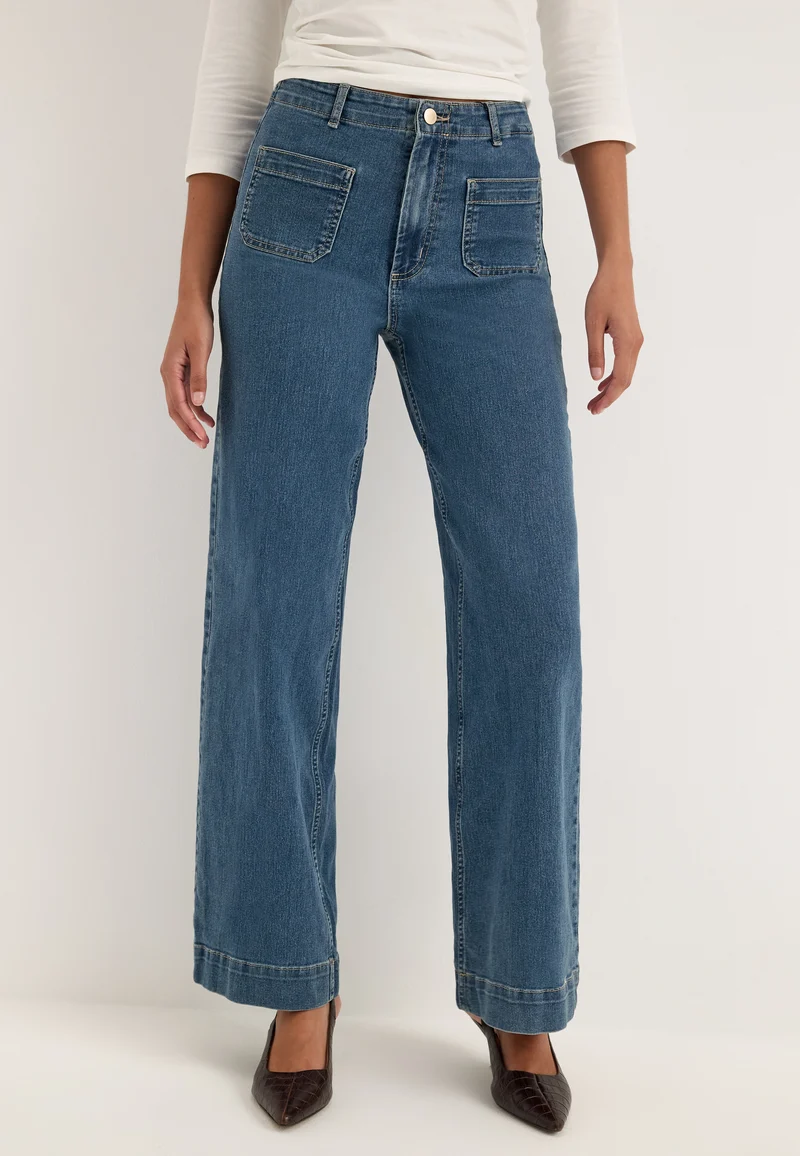 Vmkayla Hr Wide Pocket J Blue Mix