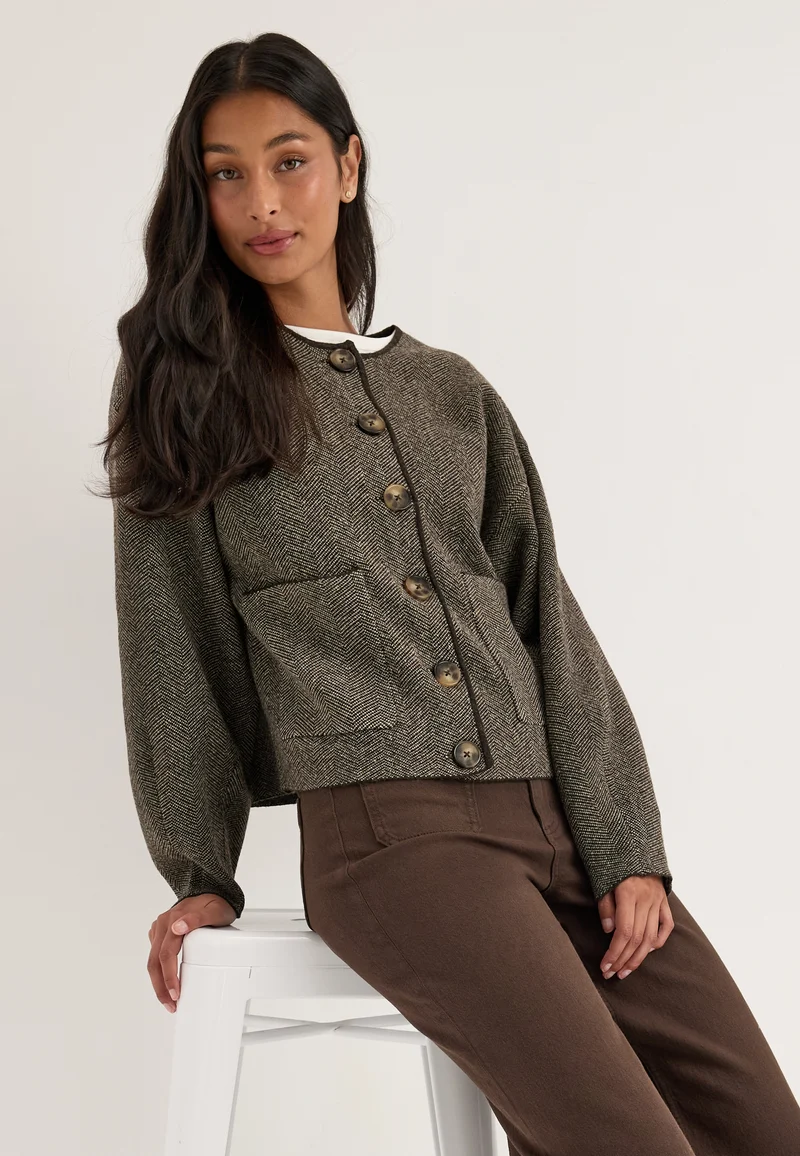 Pcanglica Ls Knit Shacket
