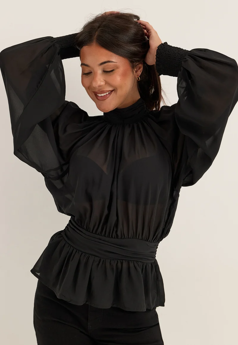 Draped Blouse