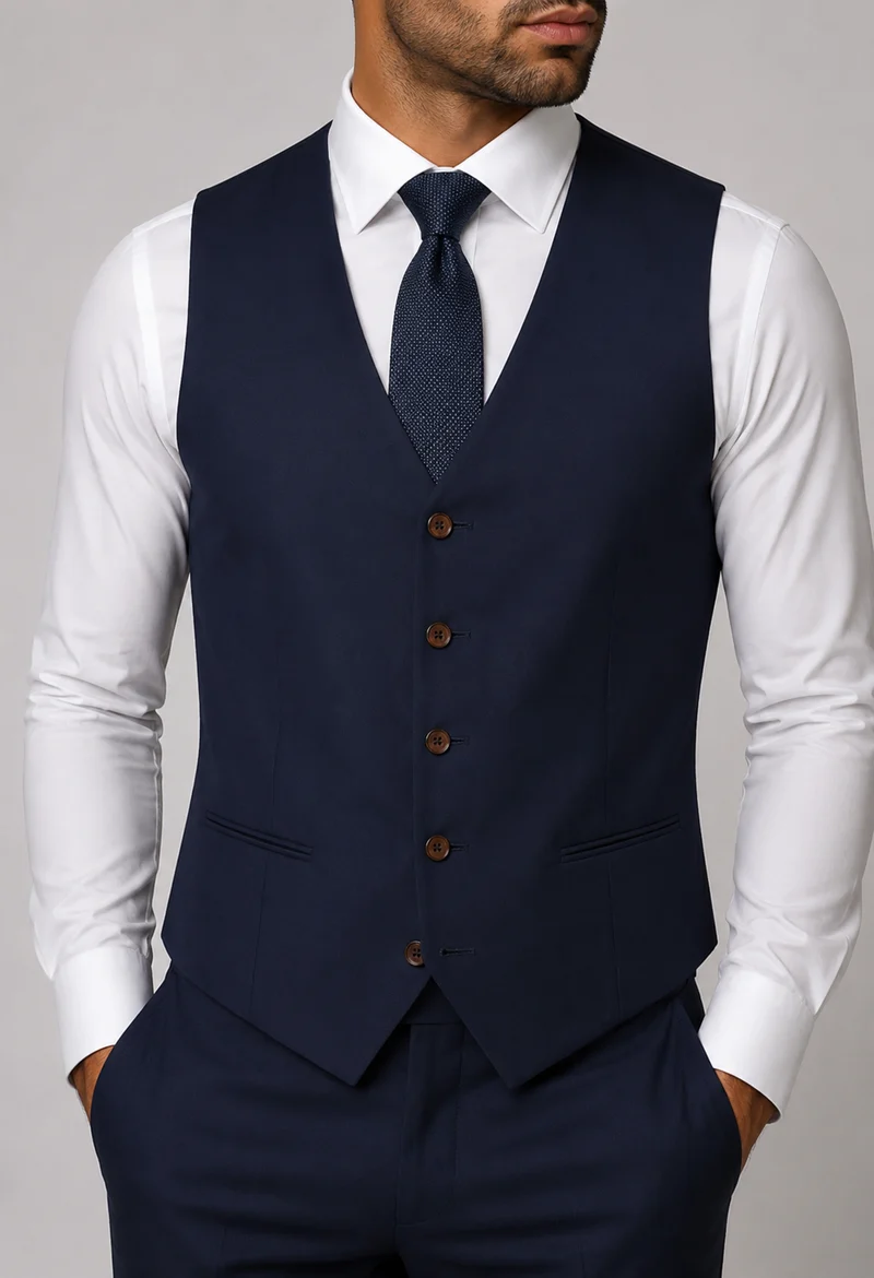 Cavaliere Väst Parker navy