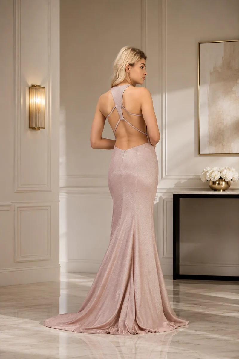 Aftonklänning / Balklänning Chicas C7531 blush