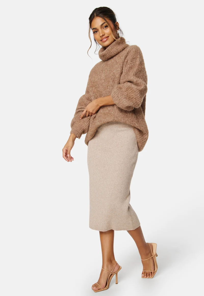 CC Chunky knitted wool mix sweater