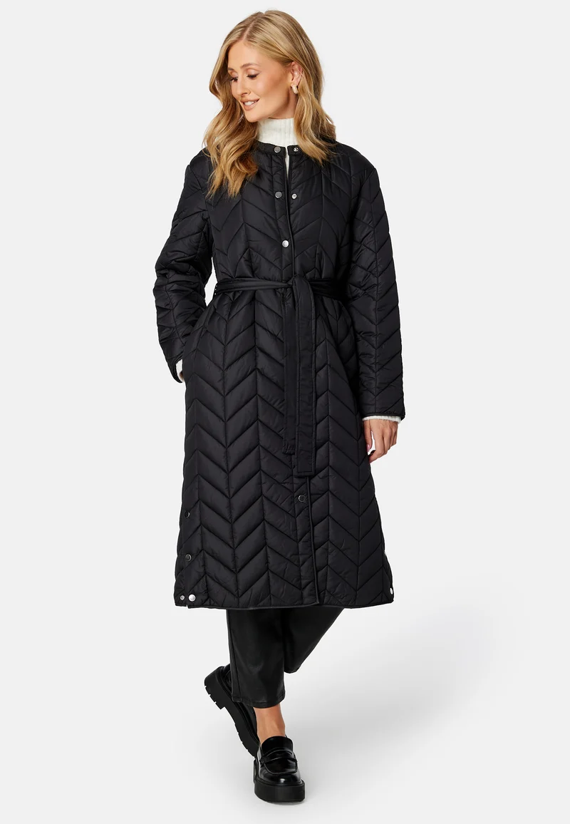 Fawn Long Quilted Jacket