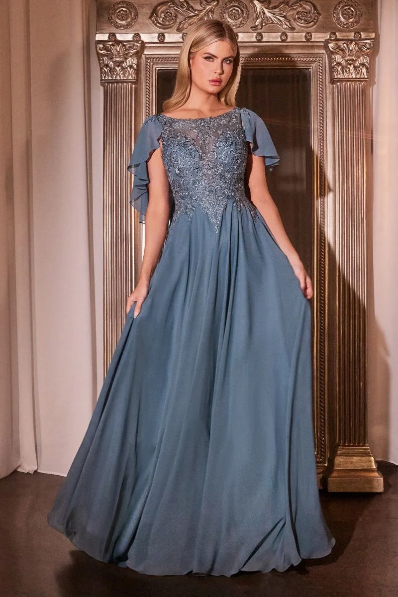 A-LINE CHIFFONGKJÄNNA från Cinderella Divine HT101 - Speciellt tillfälle
