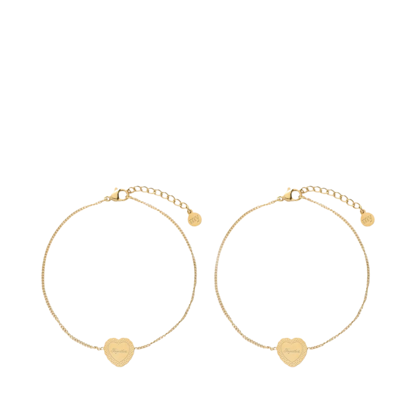 Bracelet Set Forever Together - Gold