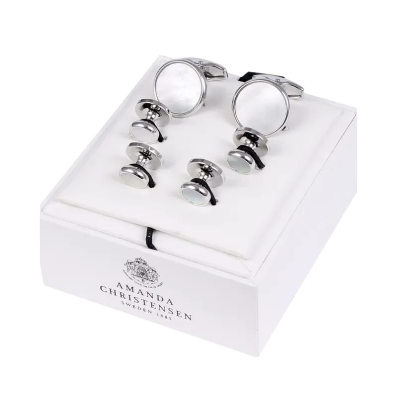 Cufflinks & Studs - Silver