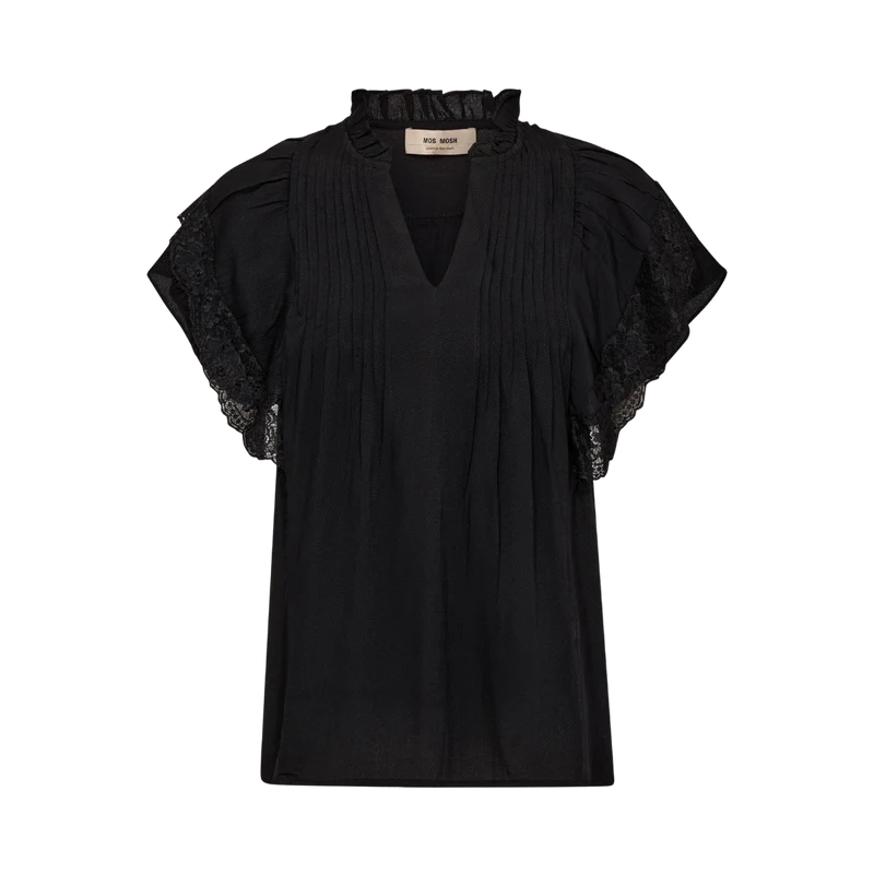 MMWea Flowish Blouse - Black