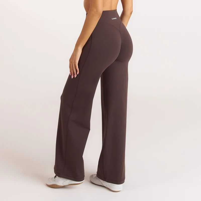 ContourSoft™ Leggings med rakt ben - Mörk Choklad