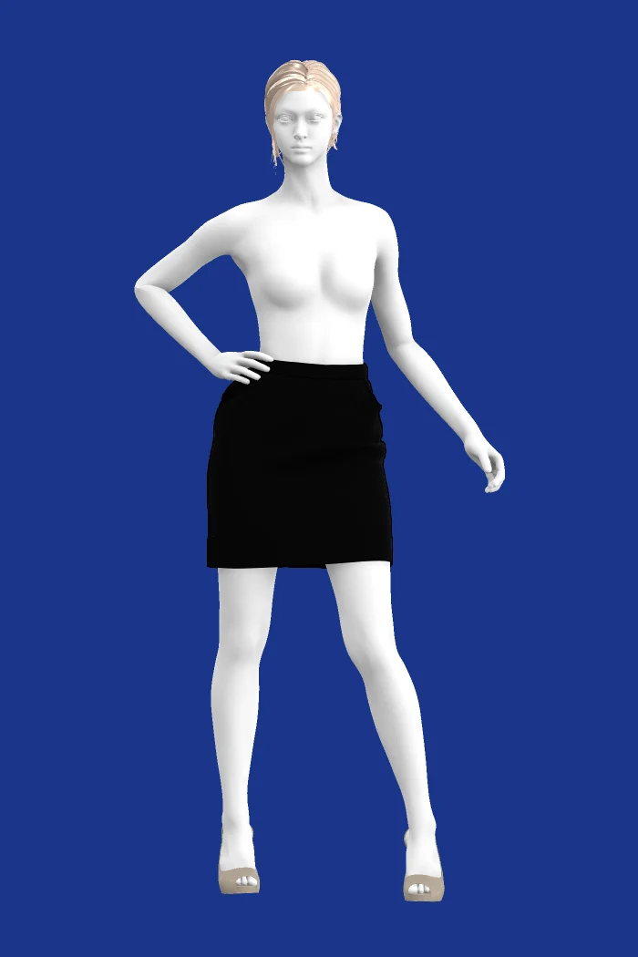 Kjol Emma - Black