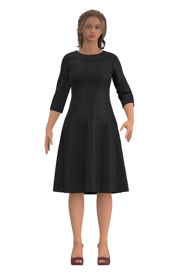 Klänning Signe - Black