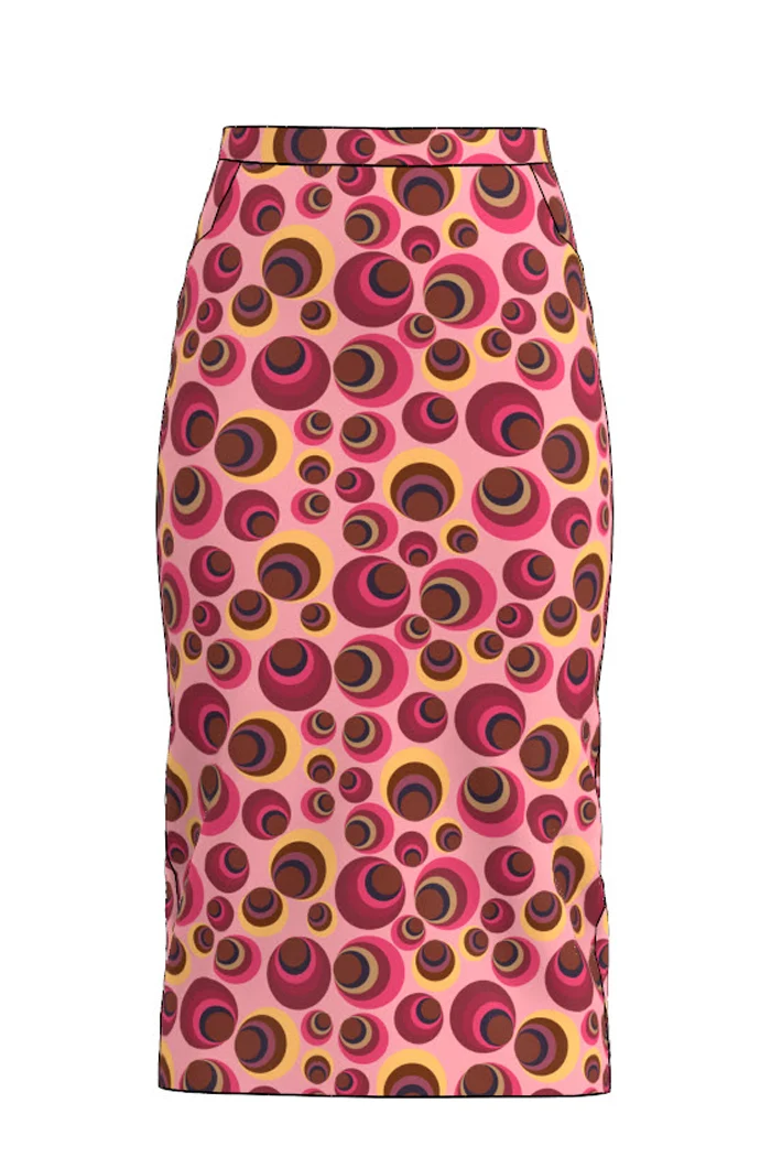Kjol Emma - HulaHoop Pink