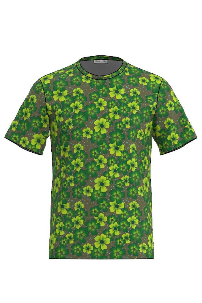 T-Shirt Erik - Springkly bright green