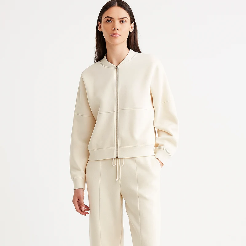Sophie | Elegant Tvådelat Set med Hög Midja och Vida Ben