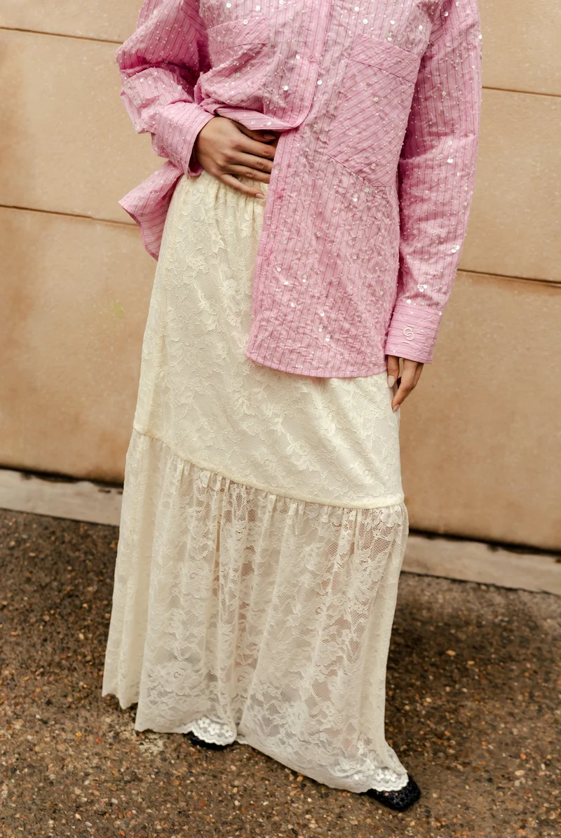 Cras - Salima Skirt C639 - 1009 - 1009 Ivory