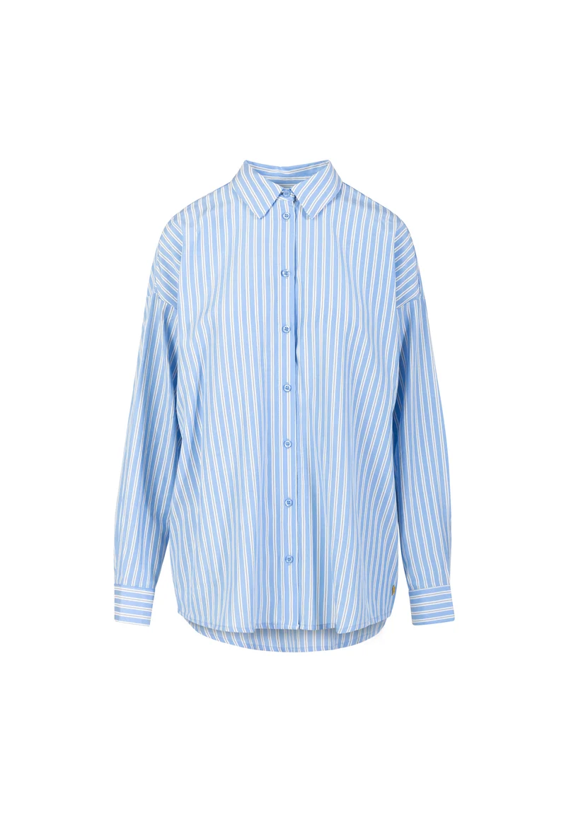 LÅDAKLASSISK SKJORTA - Blue stripes