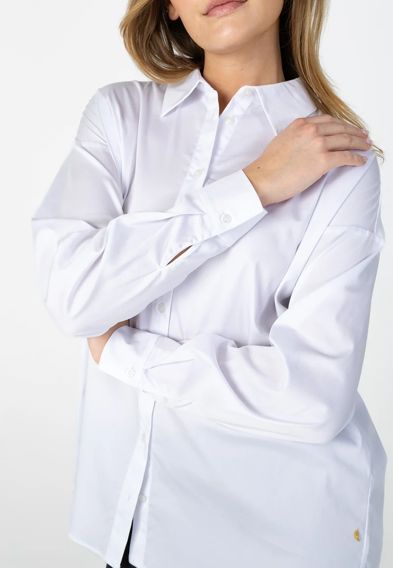 BOXY CLASSIC SHIRT - White