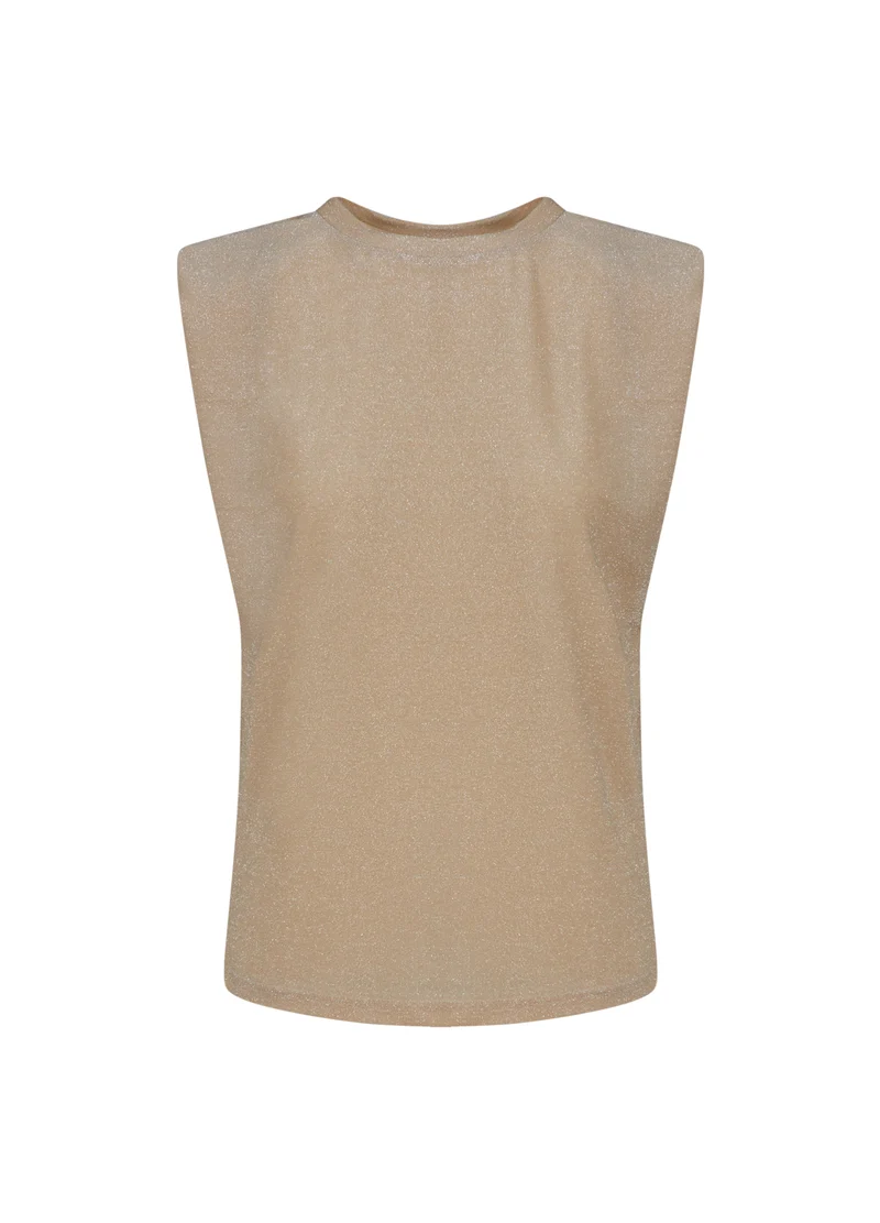 TOPP I LUREX - Ruby creme