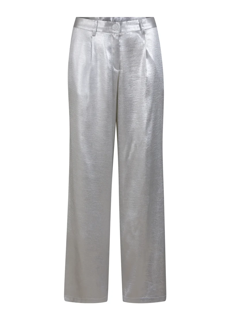 SILVERBYXOR - PETRA FIT - Silver