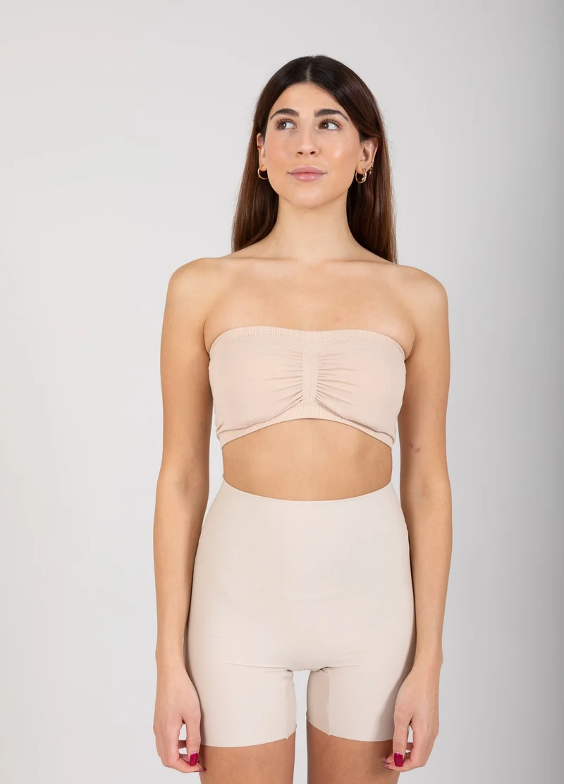 CC HEART NALA BANDEAU - Nude