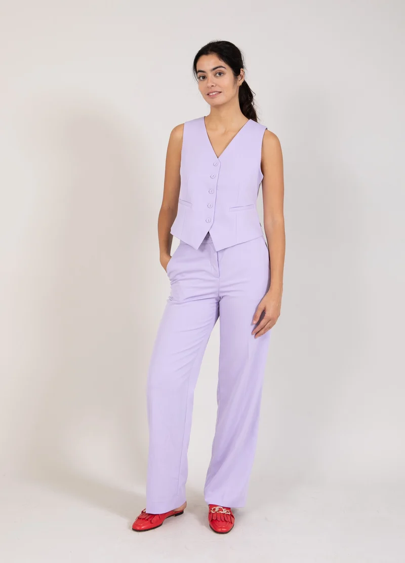 BYXA MED BREDA BEN - PETRA FIT - Lavender