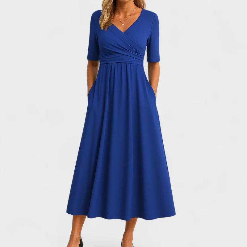 Phoebe | Elegant Midi Klänning