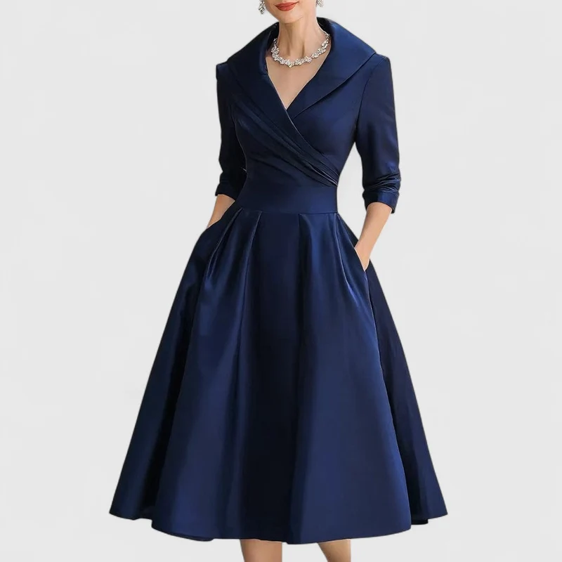 Quinn | Elegant midiklänning