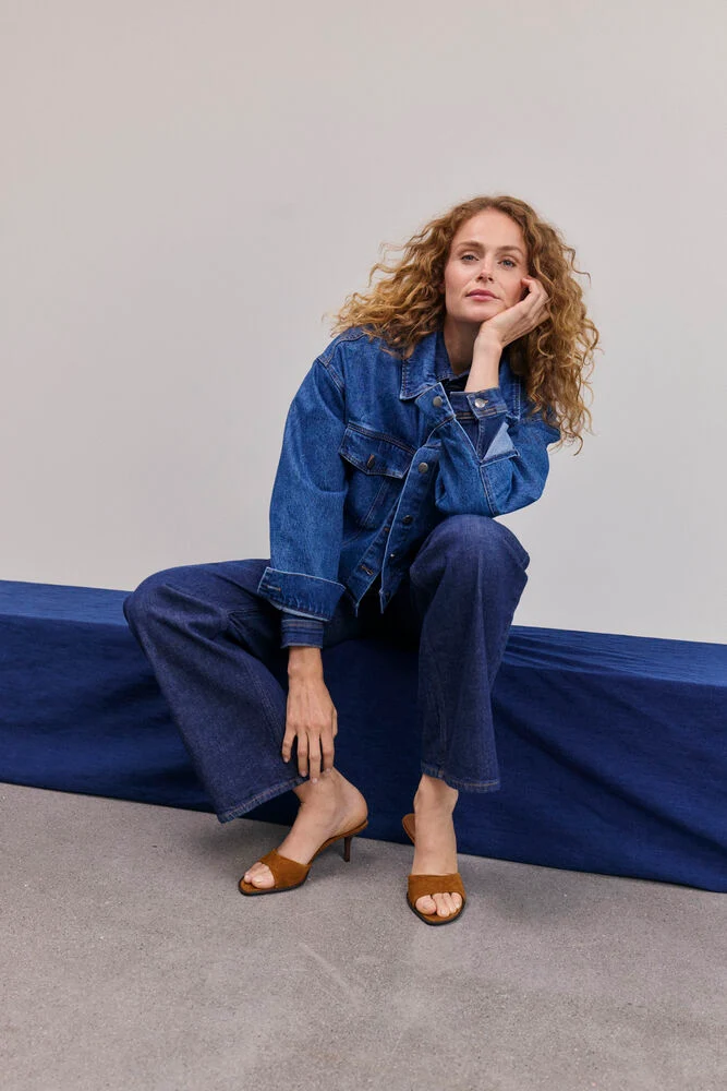 Jeans Vega Wide leg Dark Blue