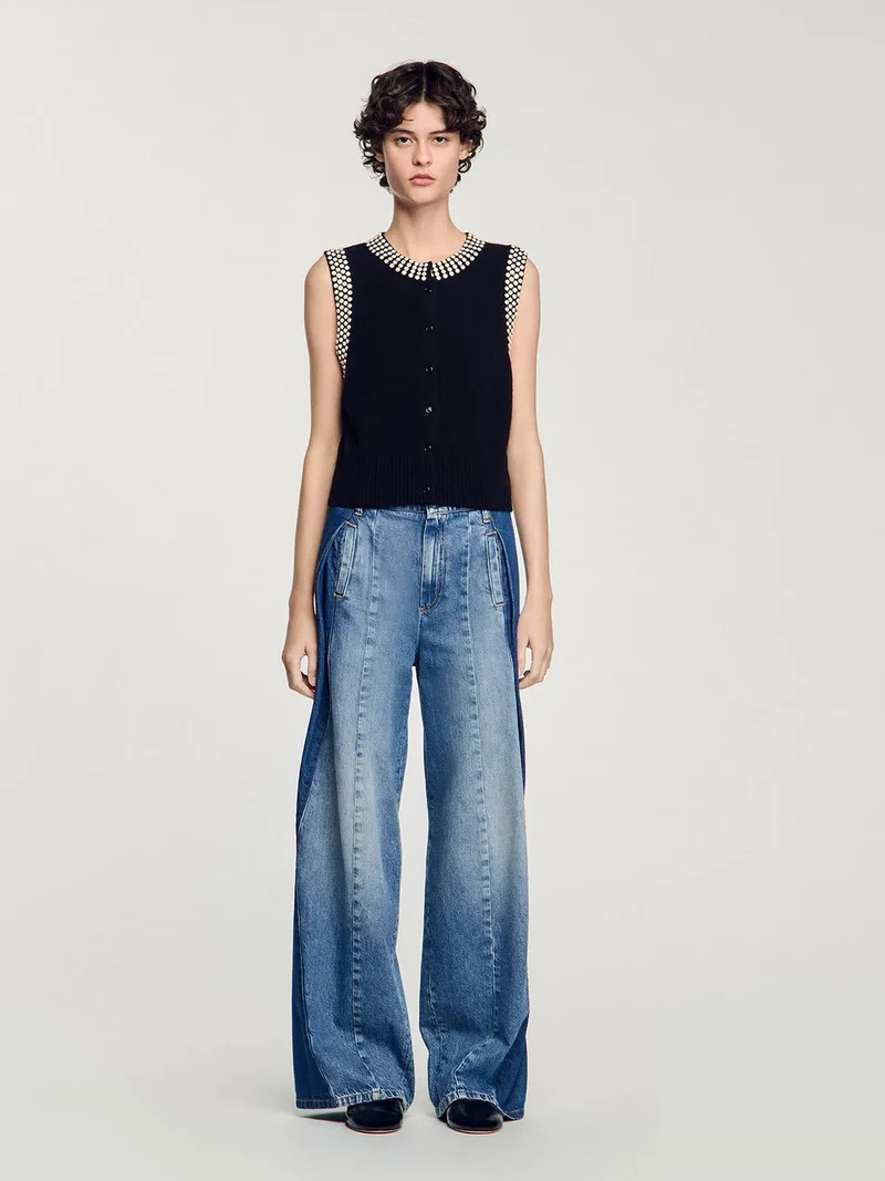 Women's vest black