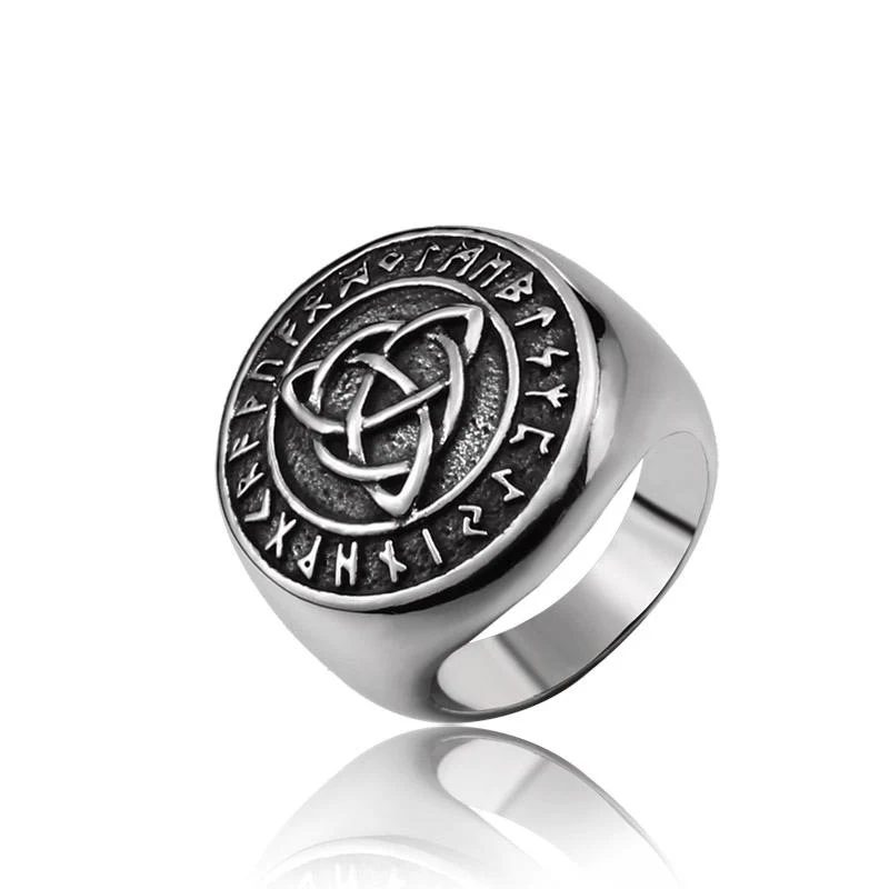 Punk Celtic Knot Ring för män