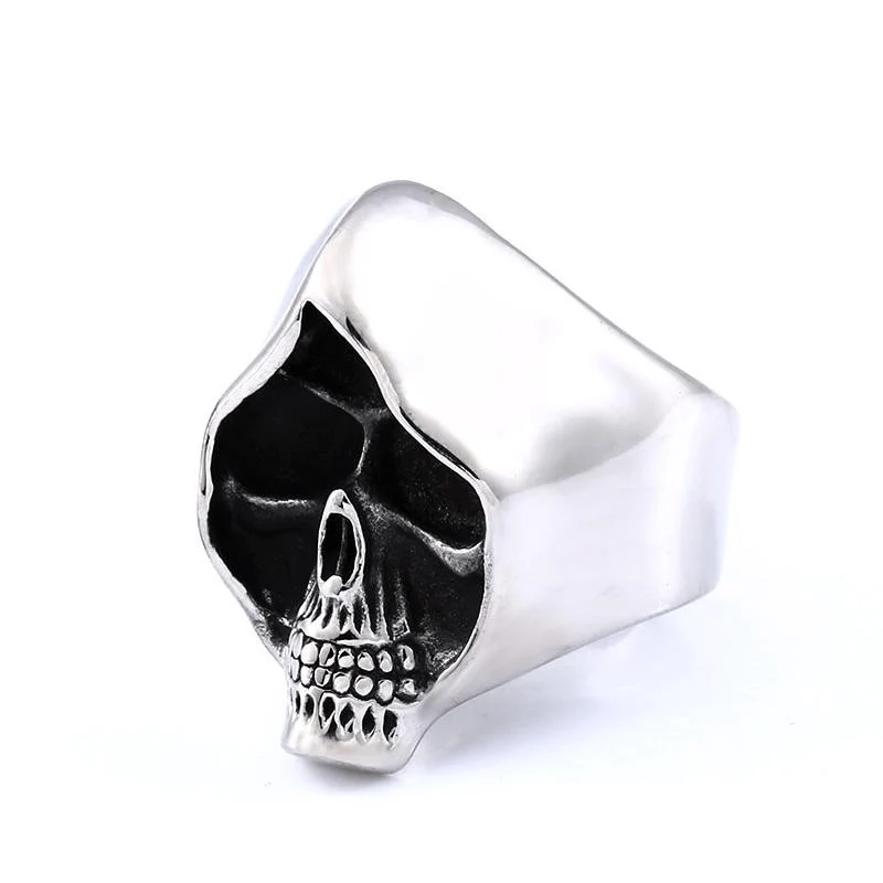 Punk Skull Ring för män