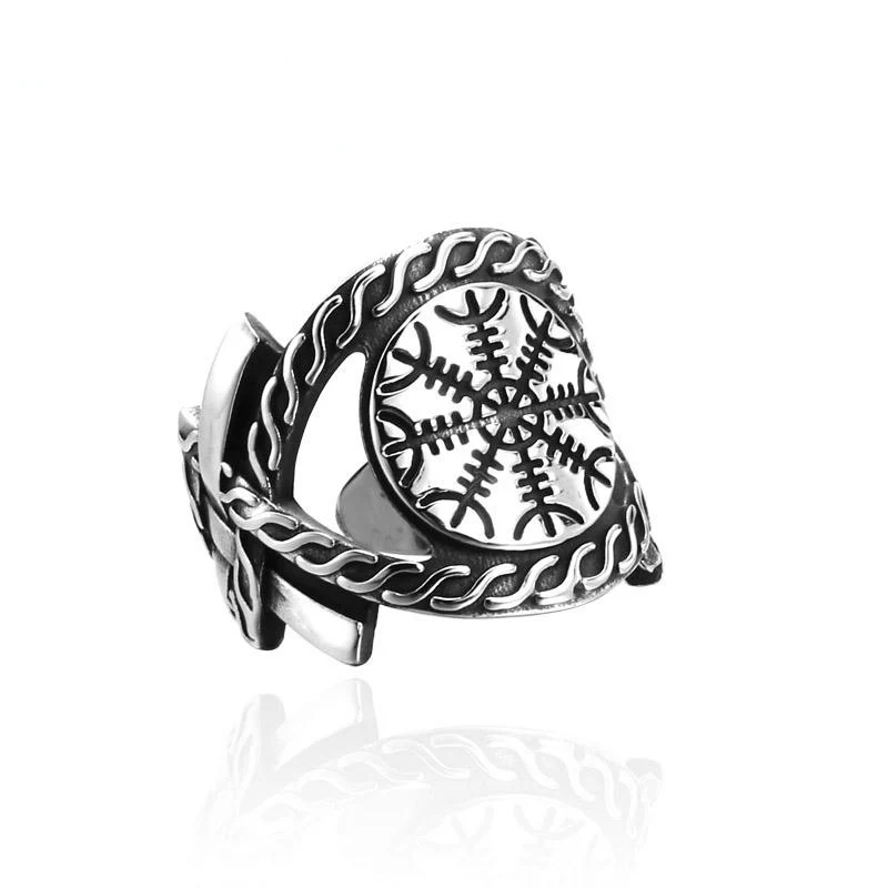 Herr Punk Rune Öppningar Ring