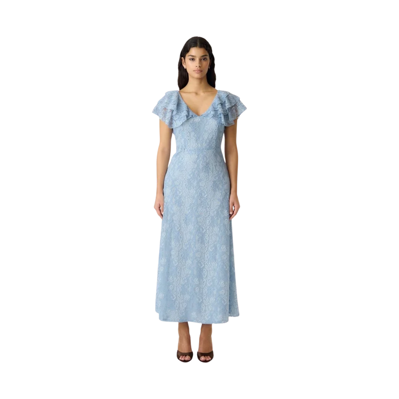 YASLovisa Ankle Lace Dress - Skyway