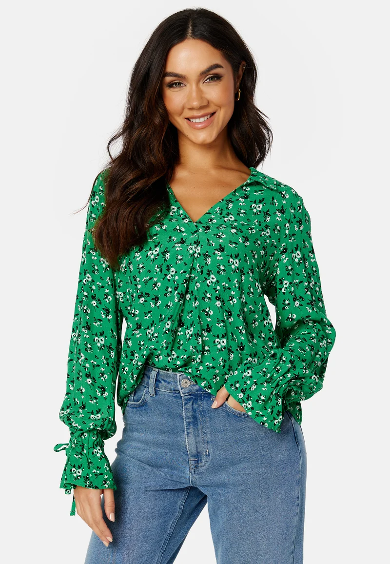 Serena L/S V-Neck Top