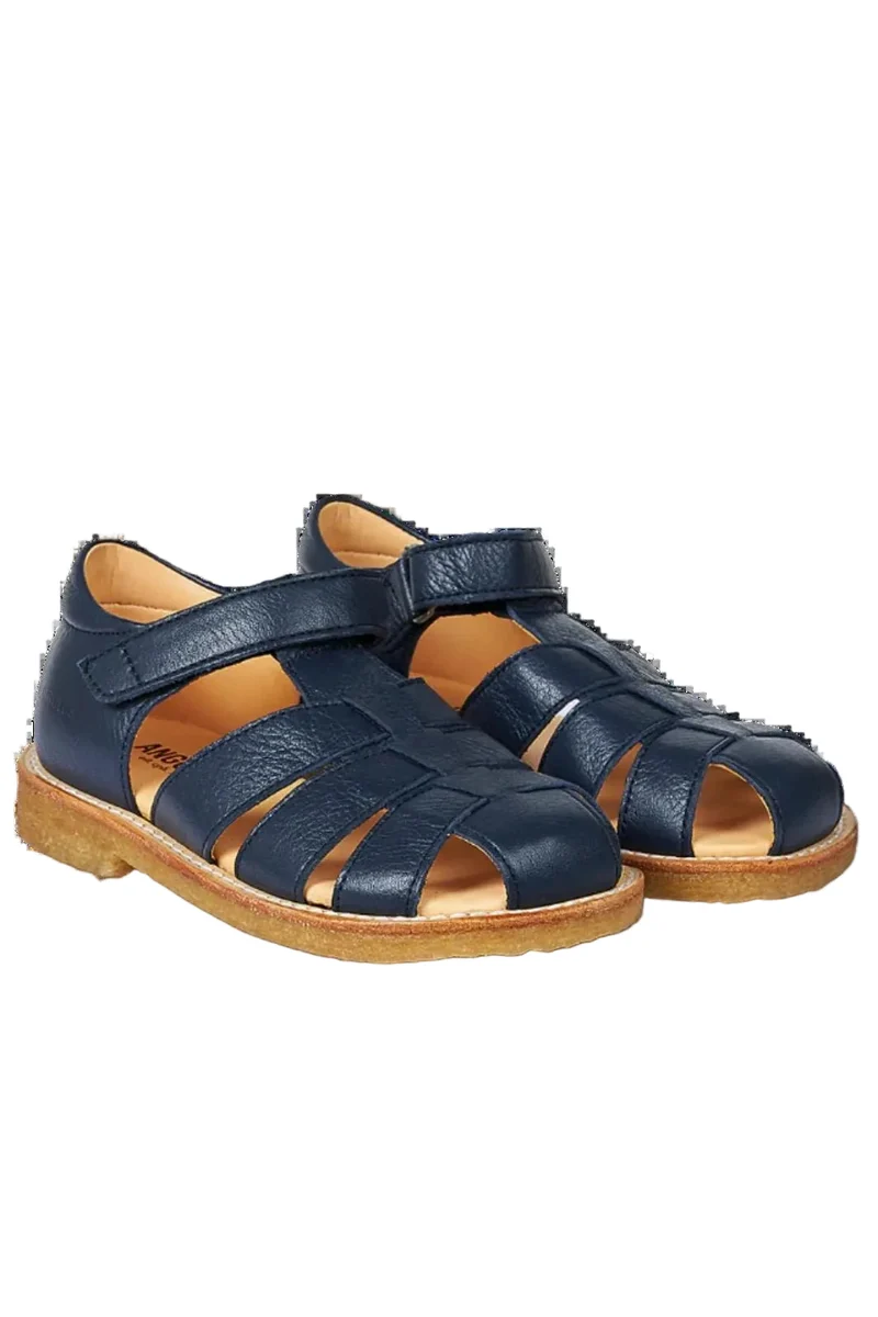 Angulus - Sandal Med Justerbar Velcrolukning 5026-101 - 2585 Navy
