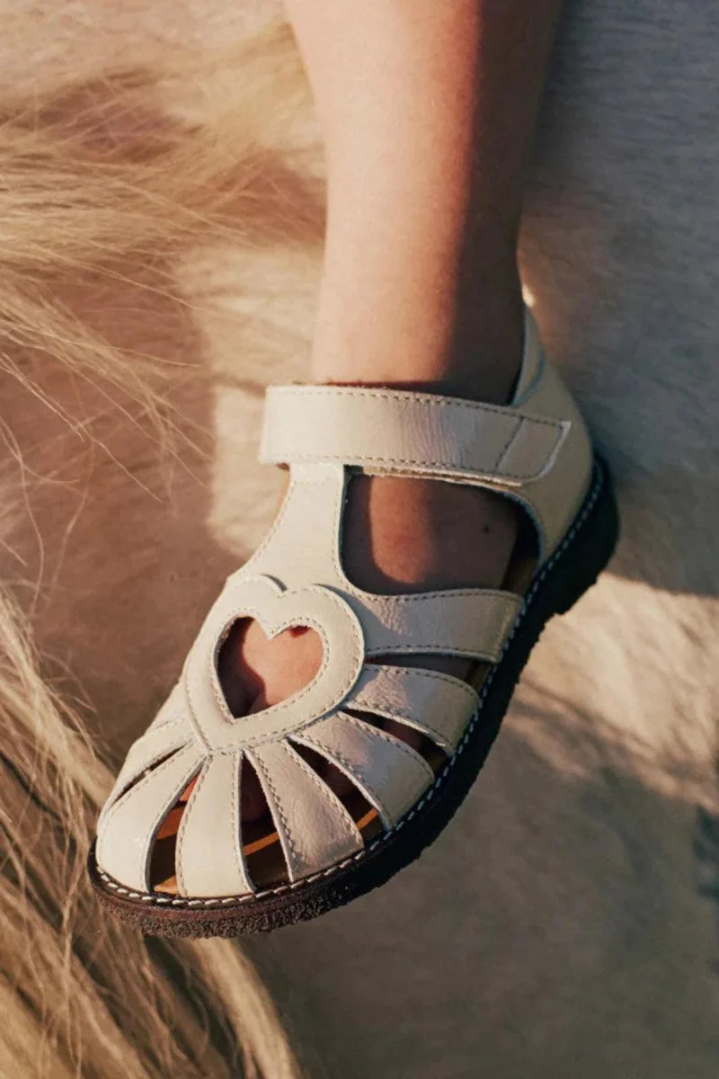 Angulus - Hjertesandal 5186-103 - 3285 Buttermilk