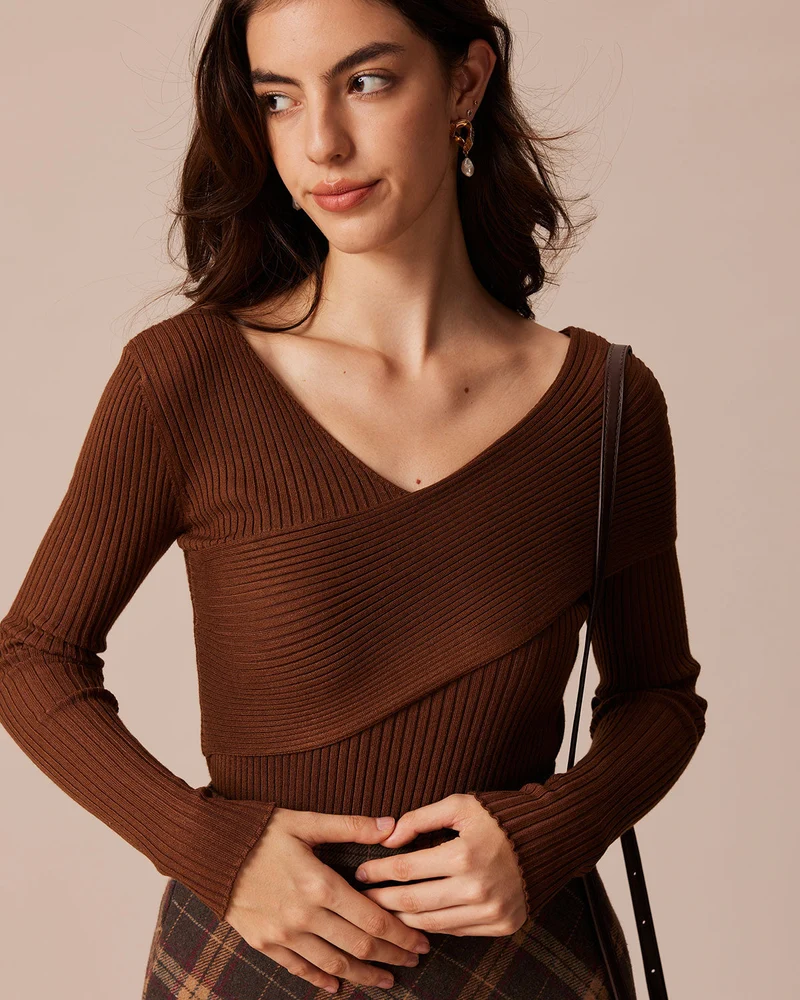 Sophie | Ribbade Slim Fit Topp för Damer